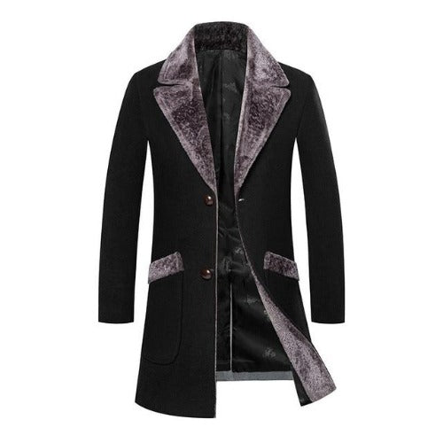 Veste Longue Imperméable pour Homme - Parfaite pour le Printemps - LuxeStyle