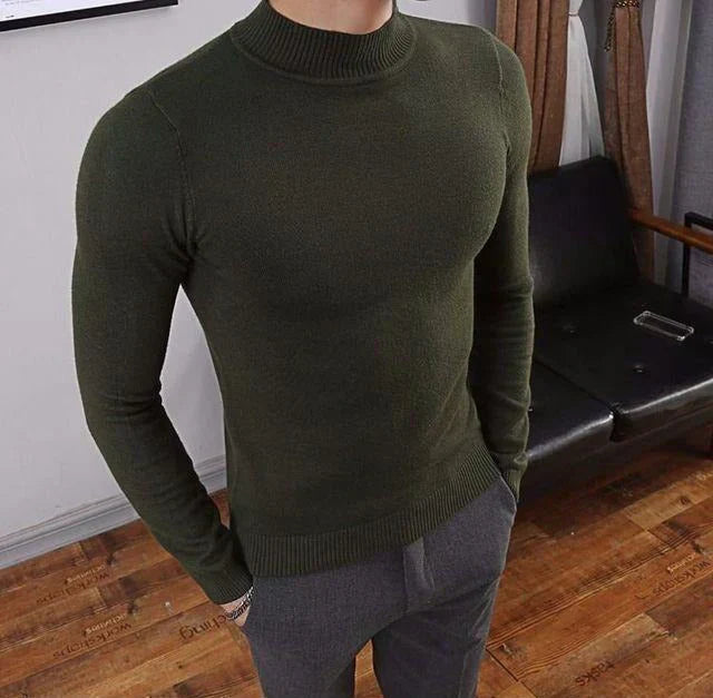 Pull Homme Élégant Taille Slim