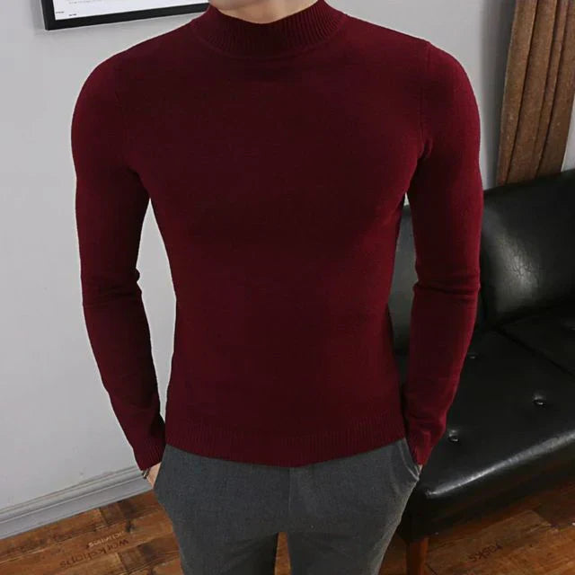 Pull Homme Élégant Taille Slim