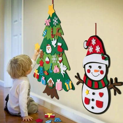 Arbre de Noël en Felt Éducatif - BlxckFR