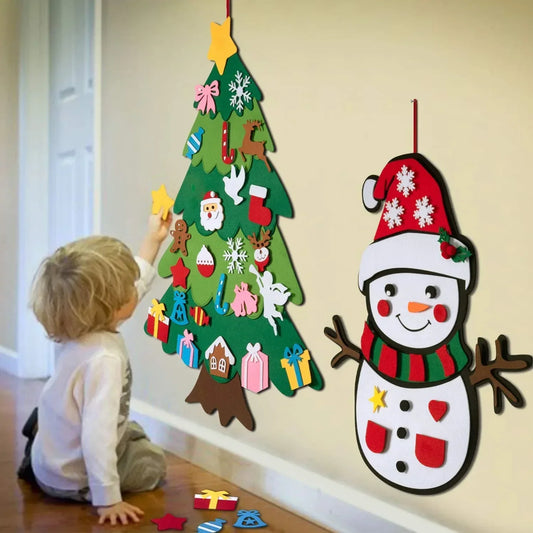 Arbre de Noël en Felt Éducatif - BlxckFR