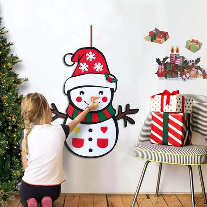Arbre de Noël en Felt Éducatif
