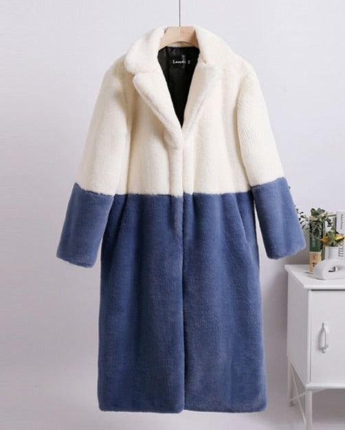 Manteau Femme Hiver 2 Couleurs Élégant