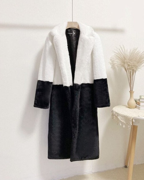 Manteau Femme Hiver 2 Couleurs Élégant