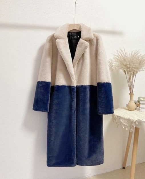 Manteau Femme Hiver 2 Couleurs Élégant