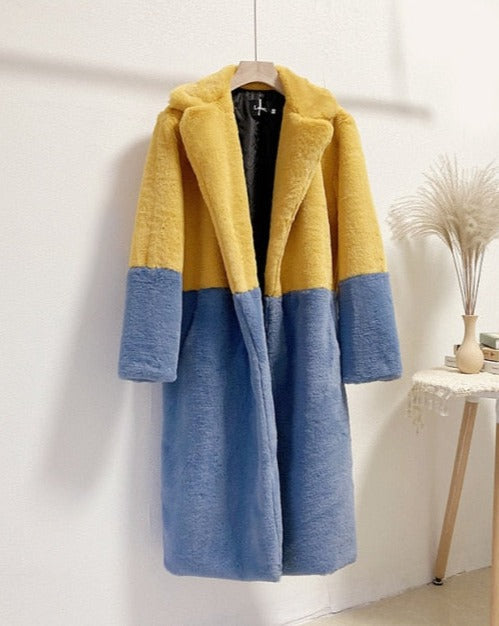 Manteau Femme Hiver 2 Couleurs Élégant