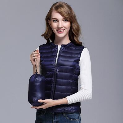 Gilet Élégant Zippé Femme Sans Manches