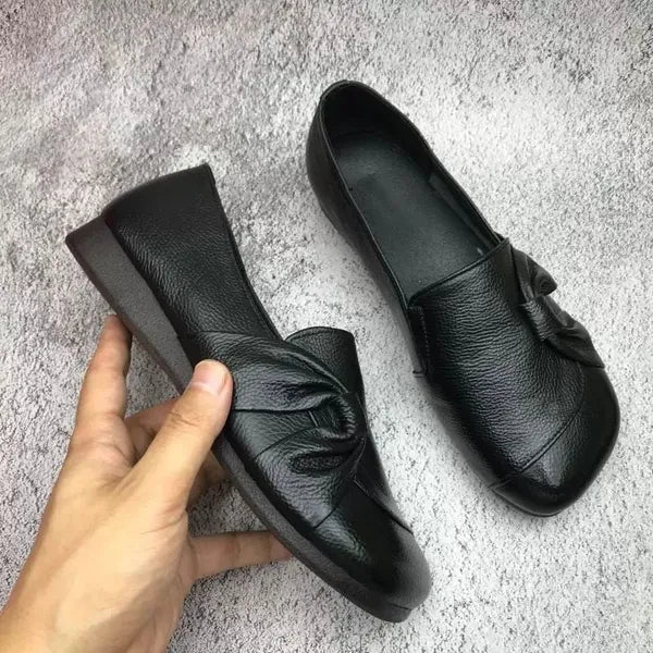 Bottines Femme Cuir Noir Élégantes - LuxeStyle