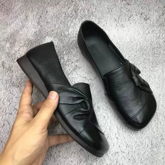 Bottines Femme Cuir Noir Élégantes - LuxeStyle