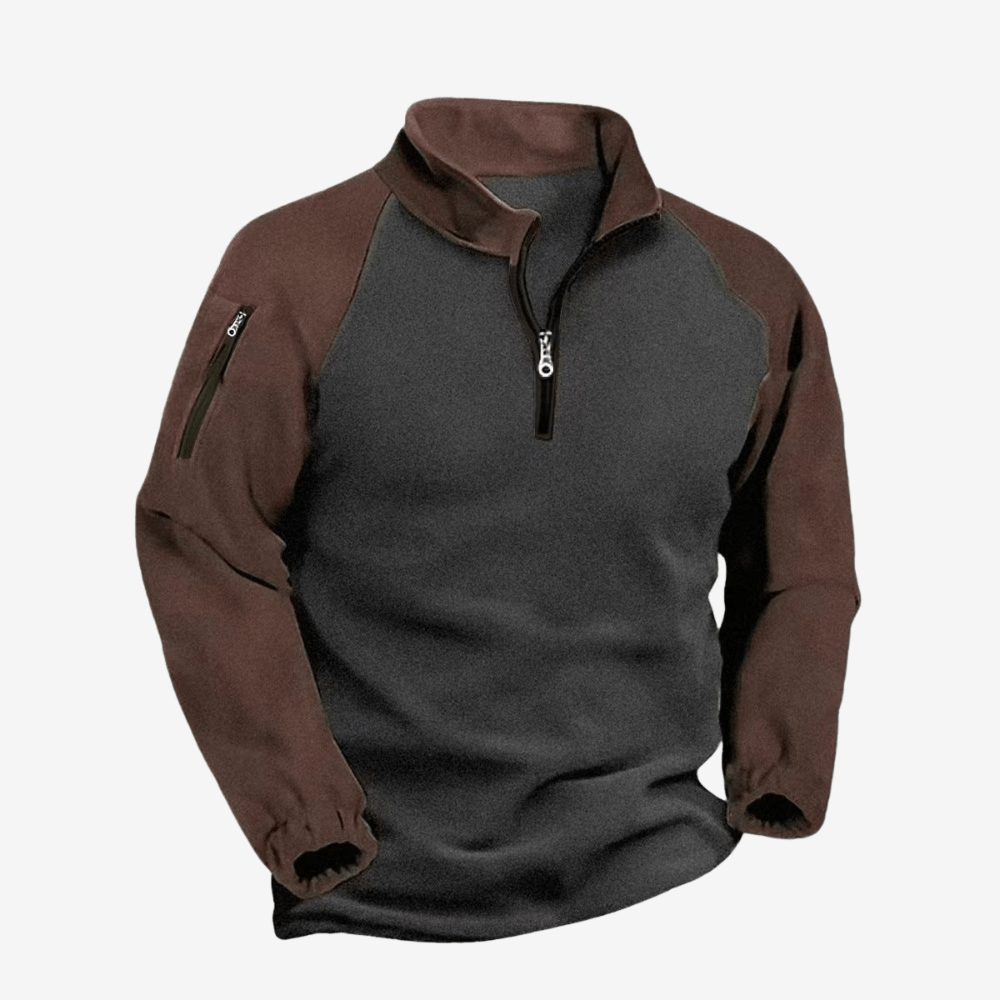Pull polaire léger homme pour activités de plein air