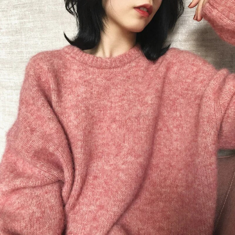 Pull Femme Manches Longues Confortable Quotidien