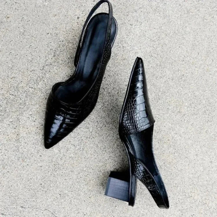 Escarpins Femmes Talons Hauts Chic et Confort pour Bureau et Soirée