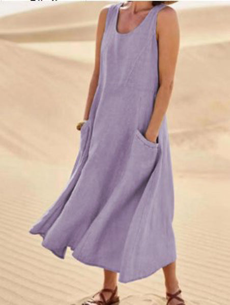 Robe Coton Féminine Confortable pour Femme au Quotidien