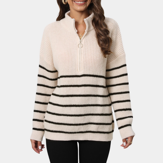 NYDIA - Pull Tricoté pour Femme