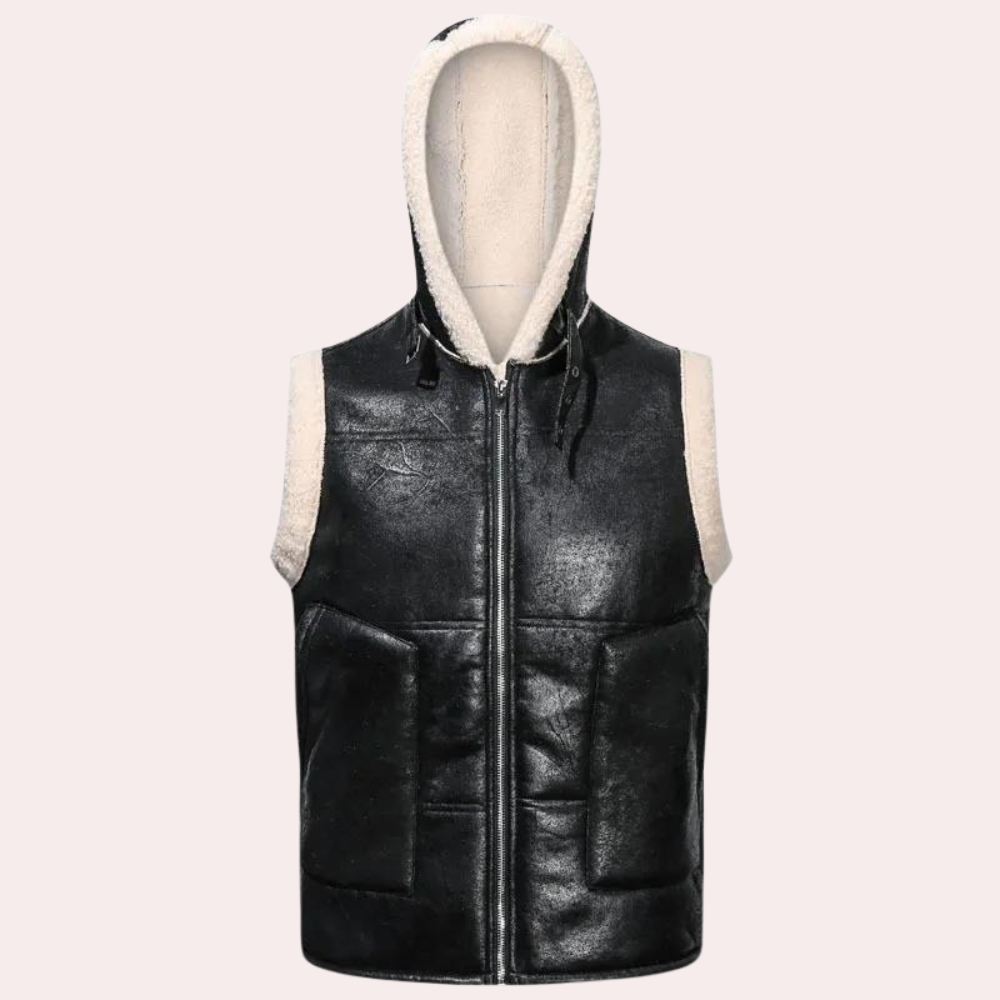 JESSE - Veste d'Hiver avec Capuche pour Hommes