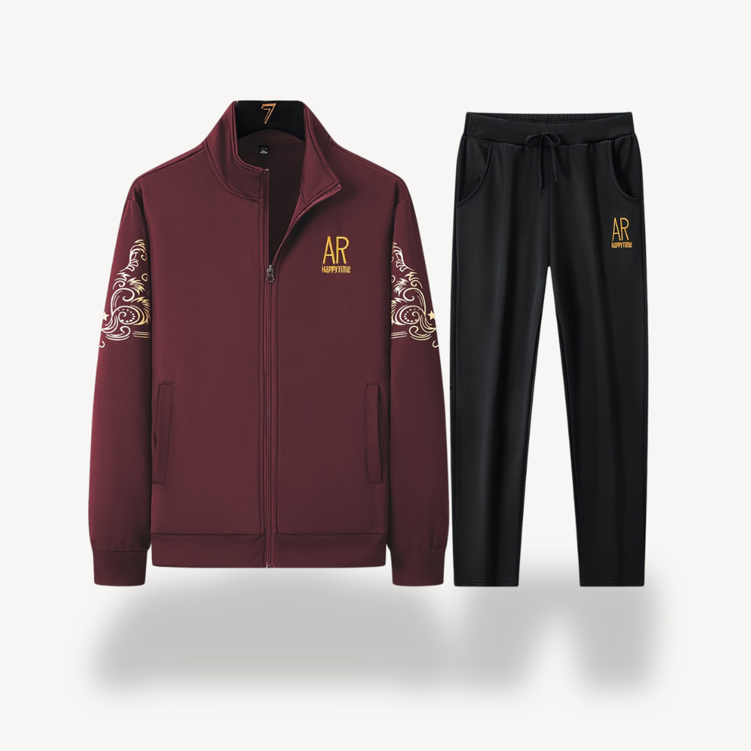 Survêtement Homme Élégant Doré pour Sport et Loisirs