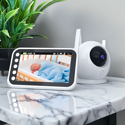 Babyphone Vidéo HD avec Écran LCD 3,5 Pouces - LuxeStyle