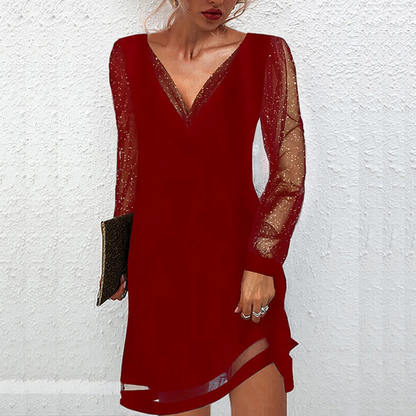 Hivessia™ – Robe Femme Chic À Manches Longues Confortable