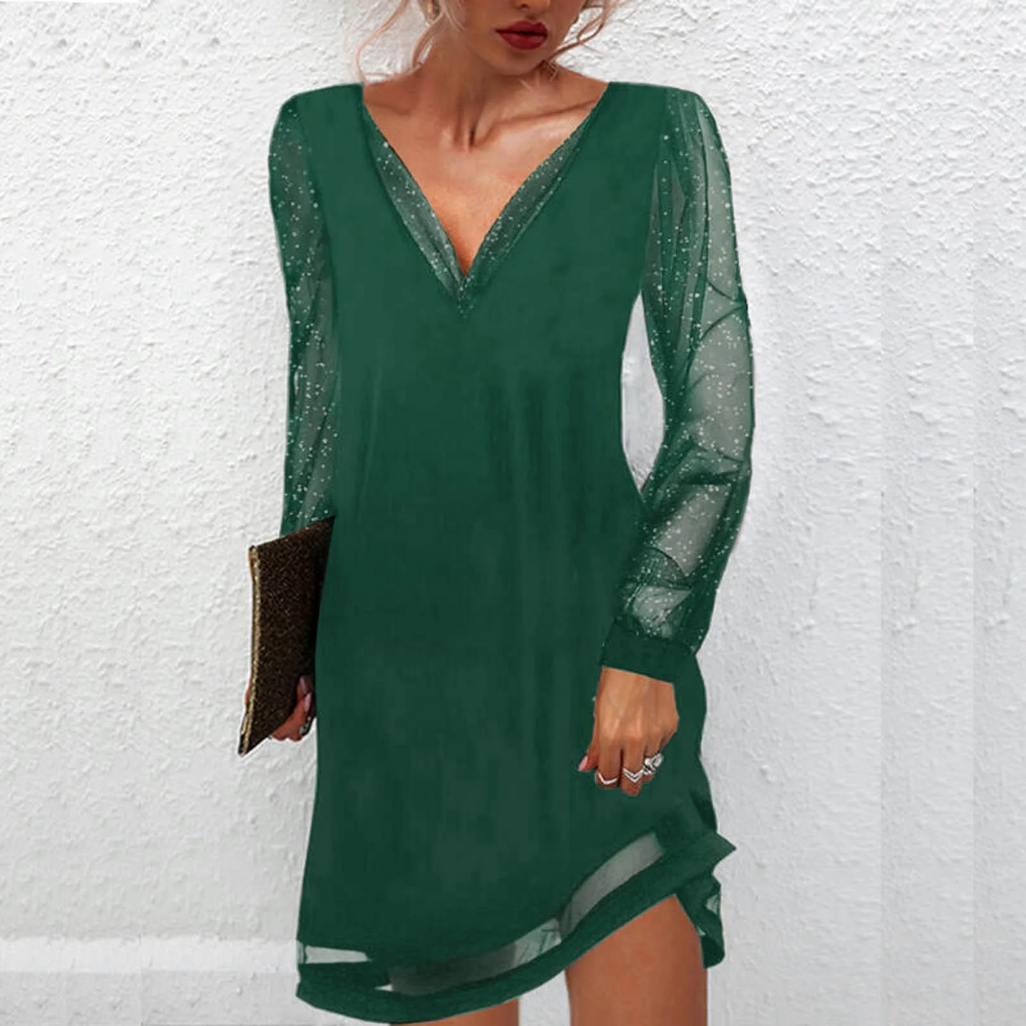 Hivessia™ – Robe Femme Chic À Manches Longues Confortable