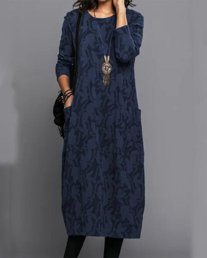 Lucia™ – Robe Femme Chic en Laine Douce et Polyester Résistant