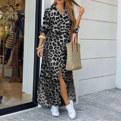 Felinora™ – Robe Longue Femme Élégante et Confortable en Tissu Respirant