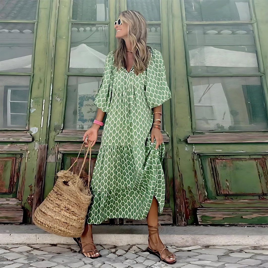 BohoChic™ – Robe Longue Femme Légère et Confortable Style Bohème