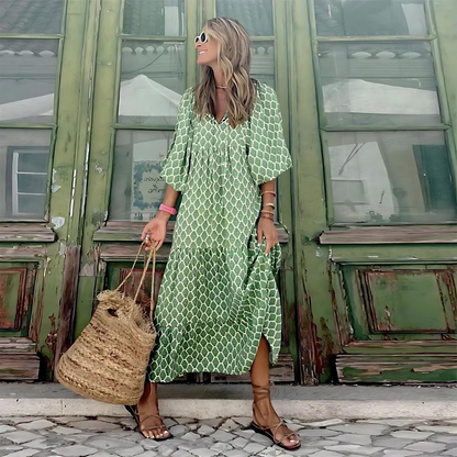 BohoChic™ – Robe Longue Femme Légère et Confortable Style Bohème