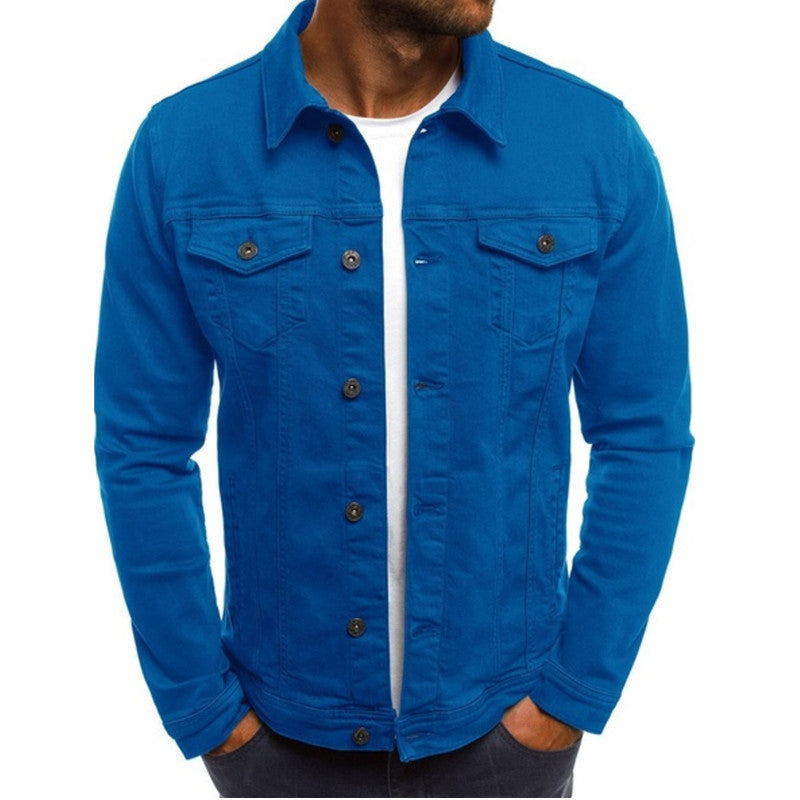 Veste Jean Homme Élégante, Confortable et Polyvalente