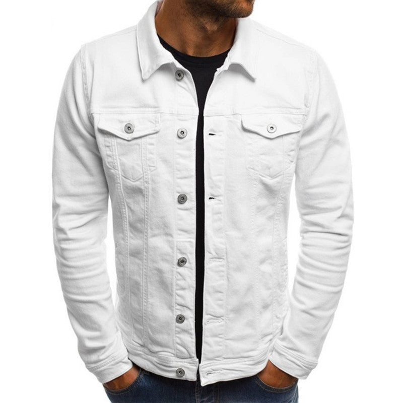 Veste Jean Homme Élégante, Confortable et Polyvalente
