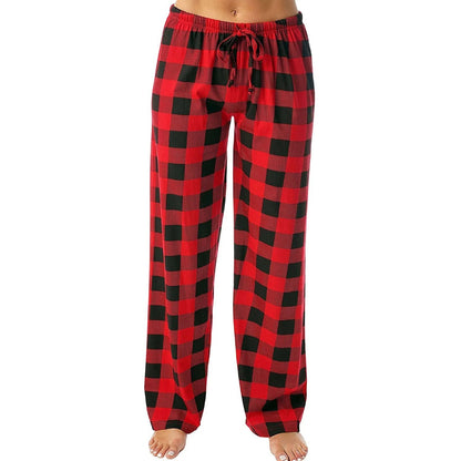 Pantalon de pyjama coloré femme décontracté