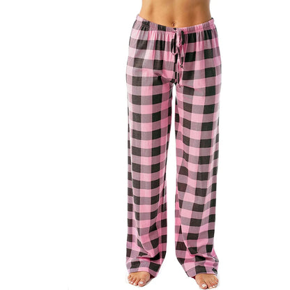 Pantalon de pyjama coloré femme décontracté