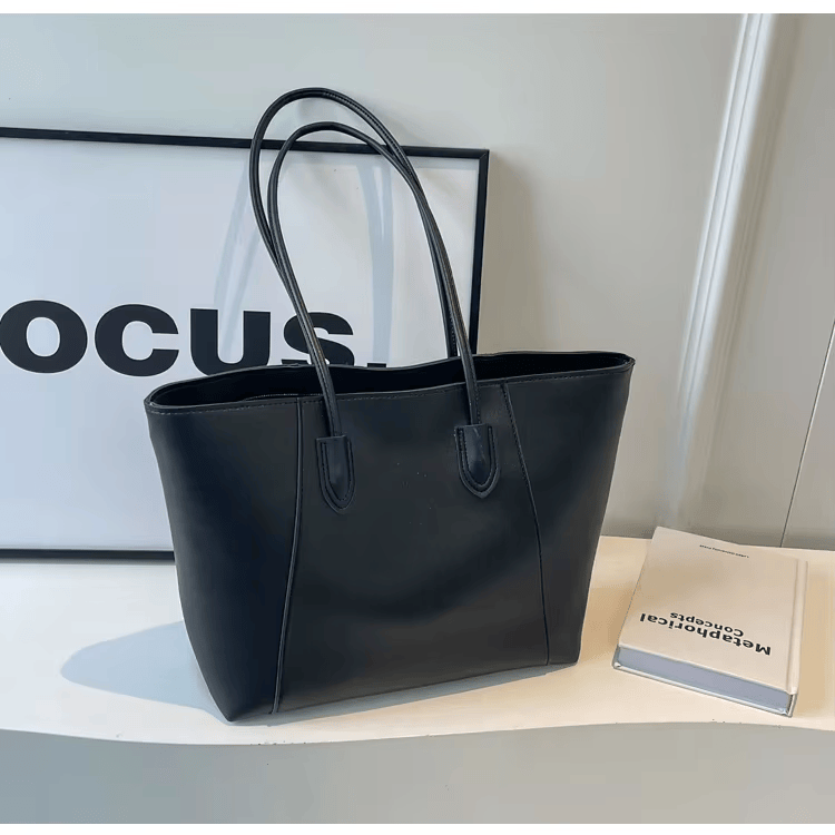 Sac à Main Grande Capacité en Cuir Imité pour Femme
