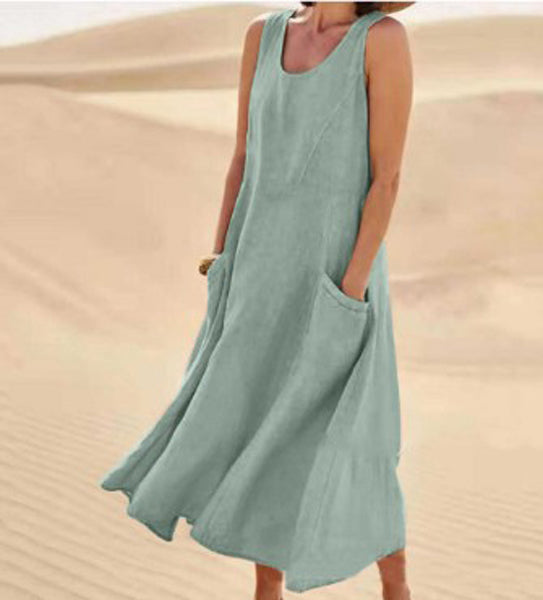 Robe Coton Féminine Confortable pour Femme au Quotidien