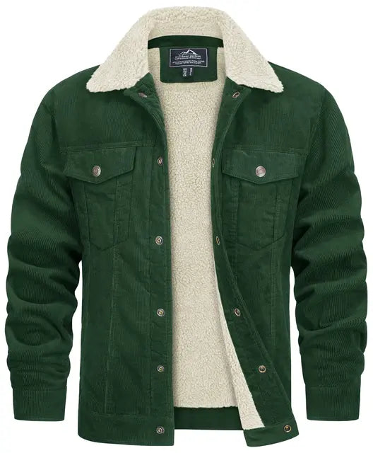 Veste Velours Doux Élégante pour Homme