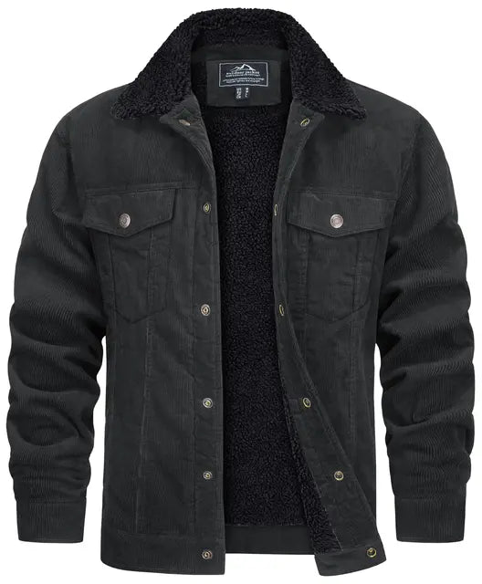 Veste Velours Doux Élégante pour Homme