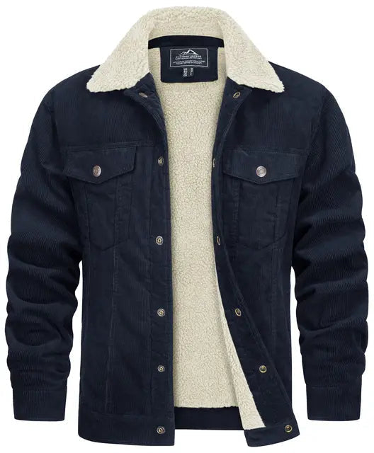 Veste Velours Doux Élégante pour Homme