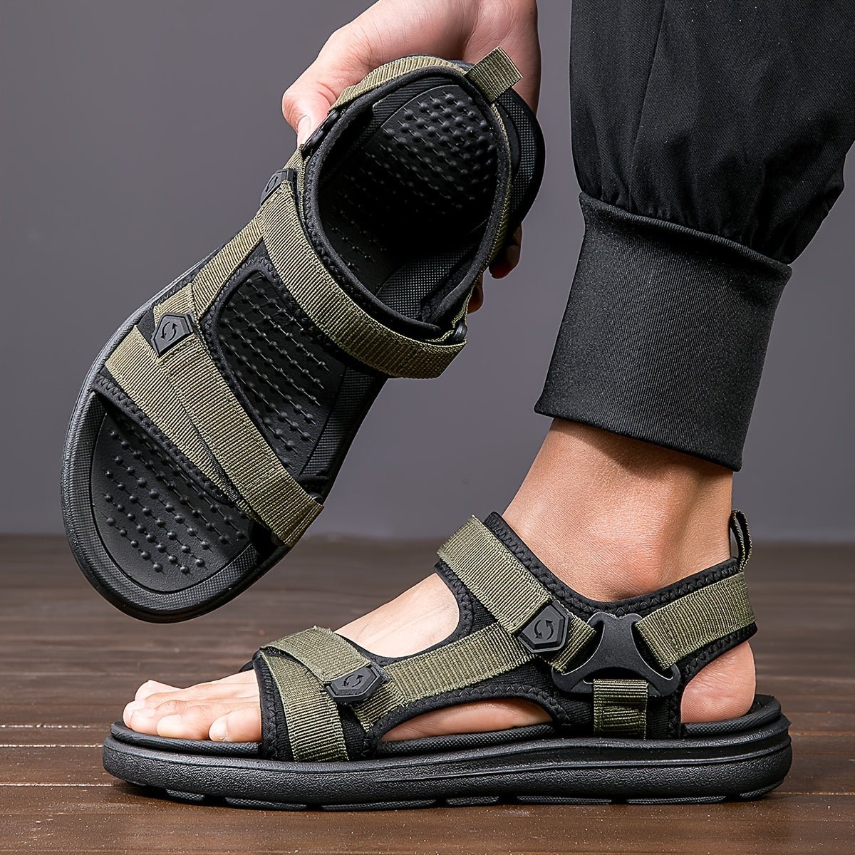 Sandales de marche légères antidérapantes pour homme