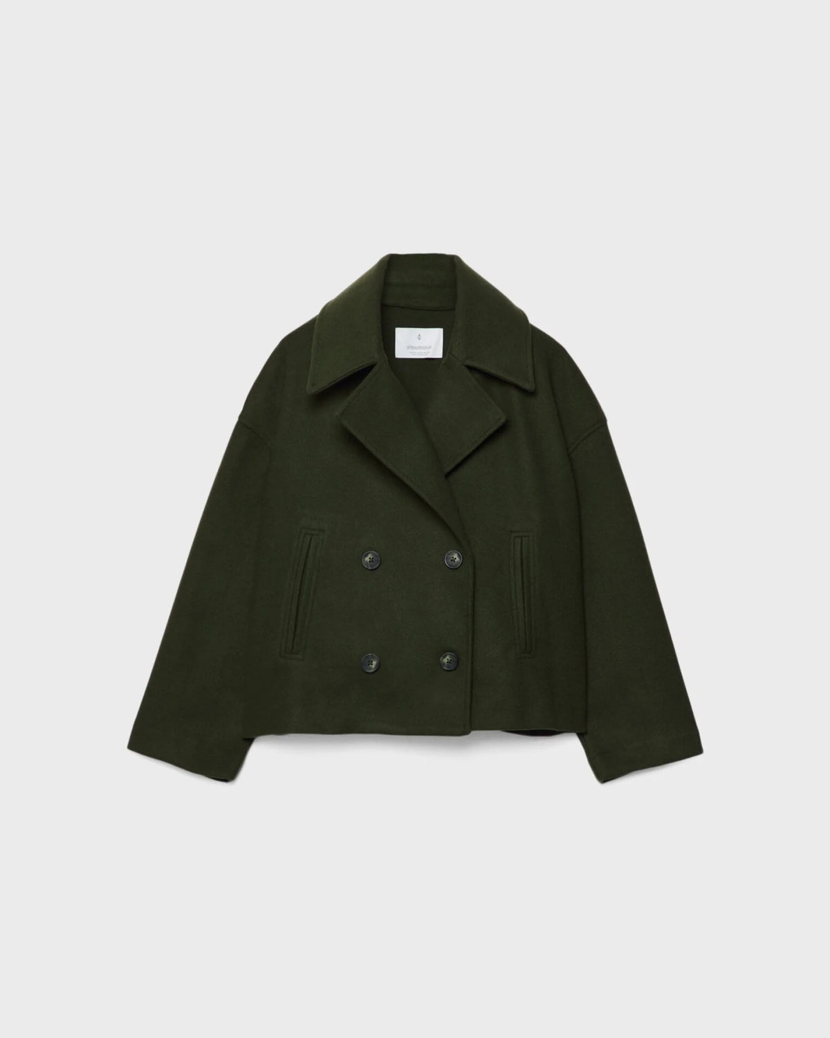 Veste Femme Hiver – Veste Courte Douillette en Laine pour Femme