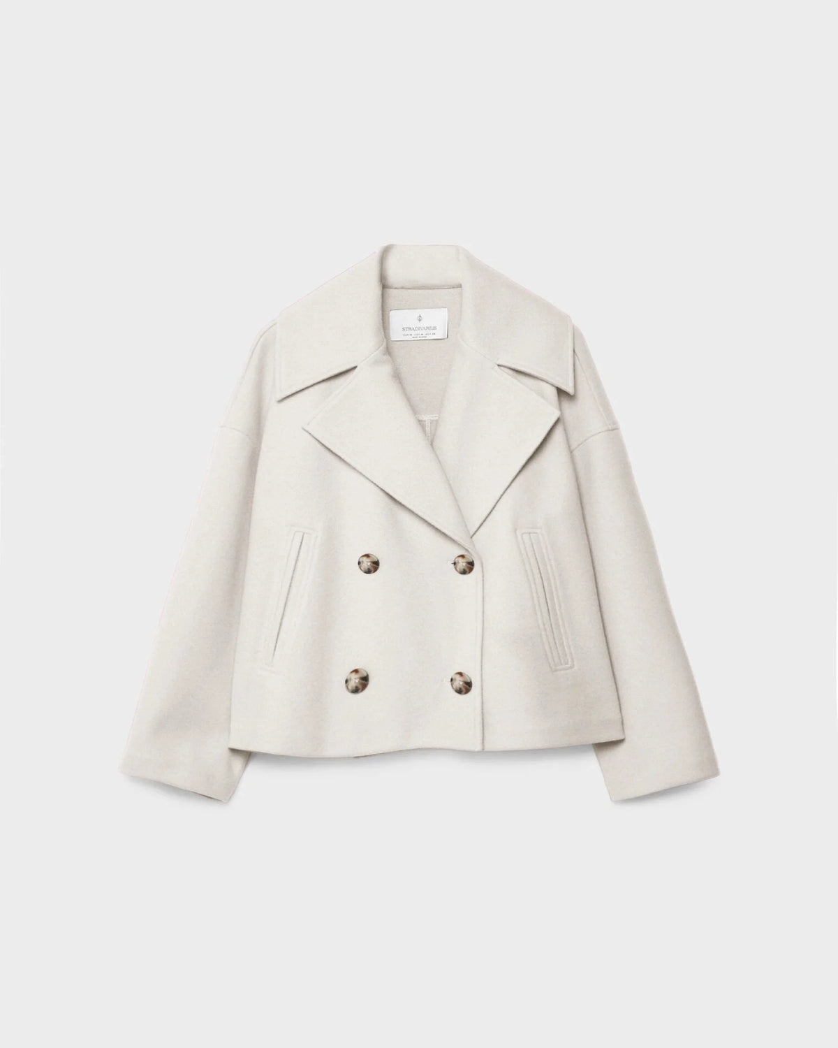 Veste Femme Hiver – Veste Courte Douillette en Laine pour Femme