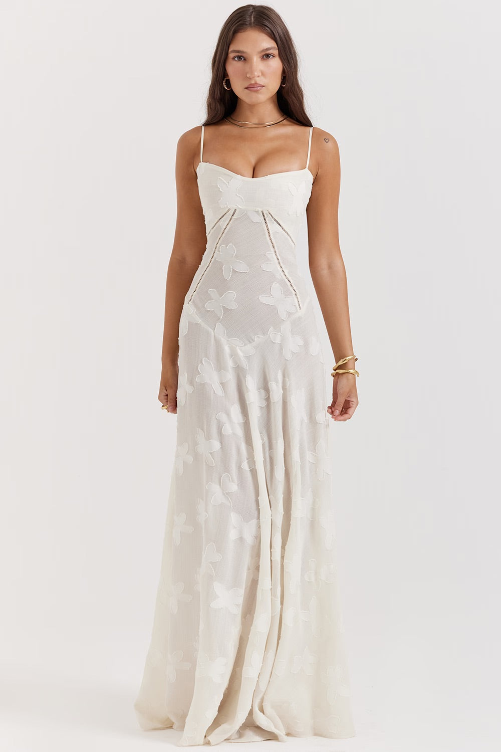 Robe Femme Noire Élégante en Dentelle Florale