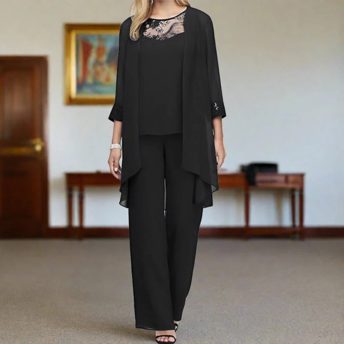 Claire | Ensemble Élégant Trois Pièces Pour Femme