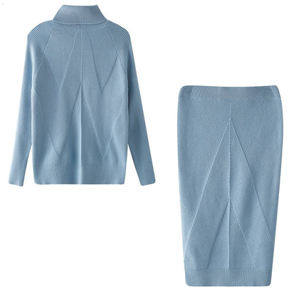 Ensemble Deux Pièces En Tricot Pour Femme | Hiver