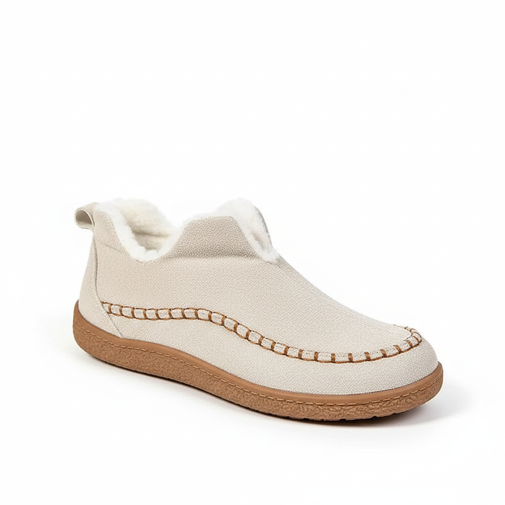Bottes Femme Élégantes Confortables à Talon Bas avec Doublure Chaude - LuxeStyle