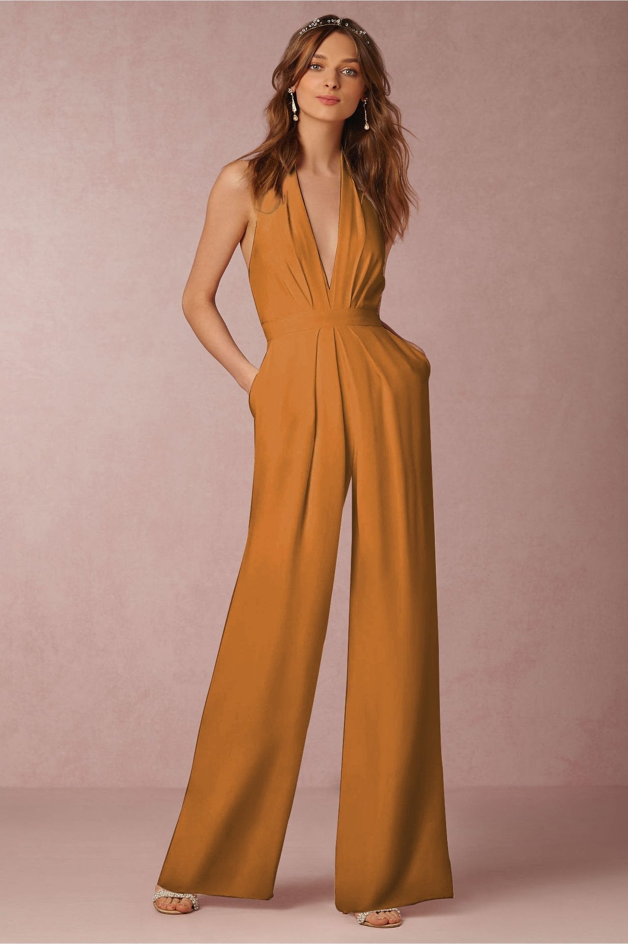 Robe Femme Élégante Blanc Tubes Courtes Décolleté Profond