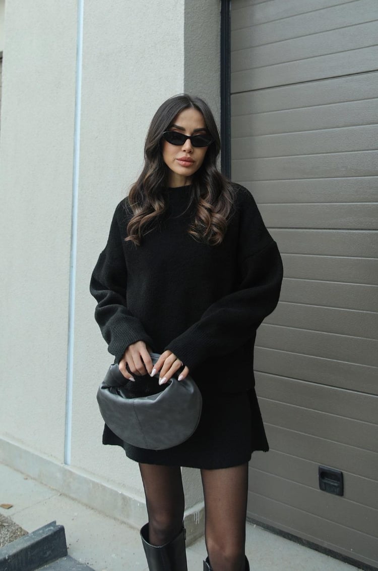 Ensemble Femme Hiver Chaud en Laine Douillet