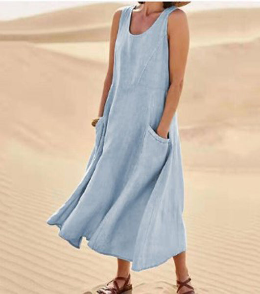 Robe Coton Féminine Confortable pour Femme au Quotidien