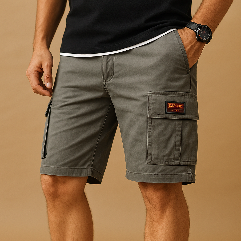 Pantalon Court Décontracté Homme Cargo