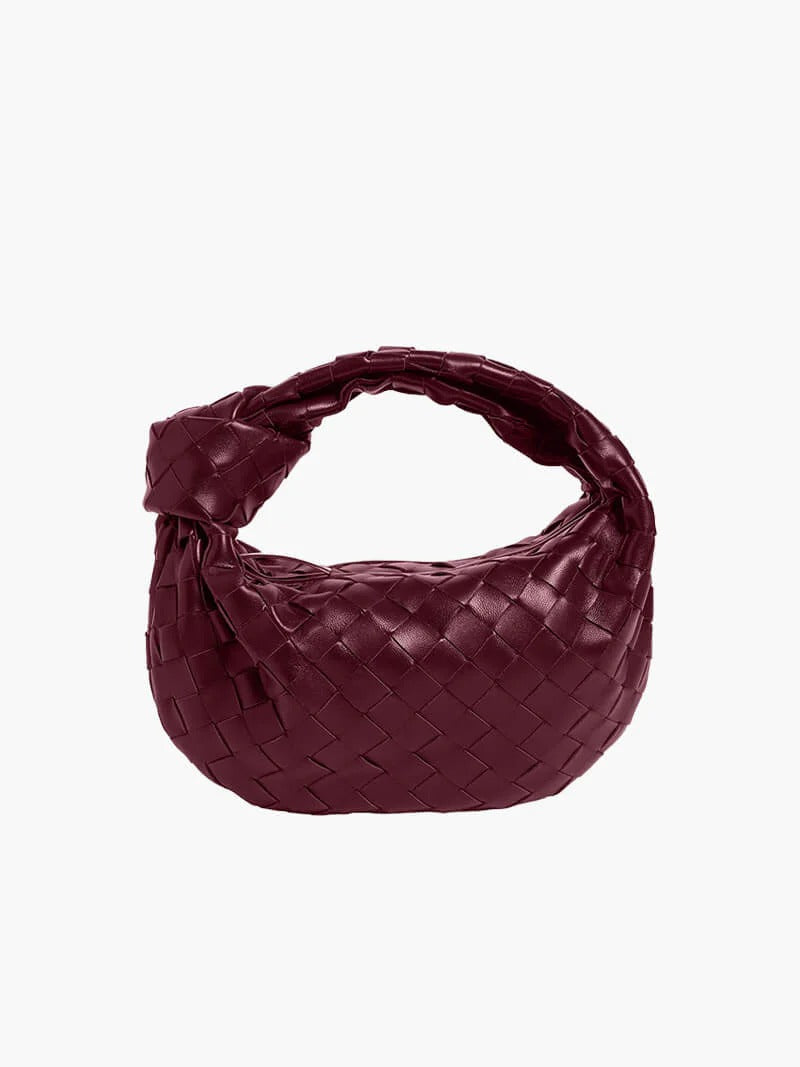 Sac à Main Chic au Motif Tressé pour Femme