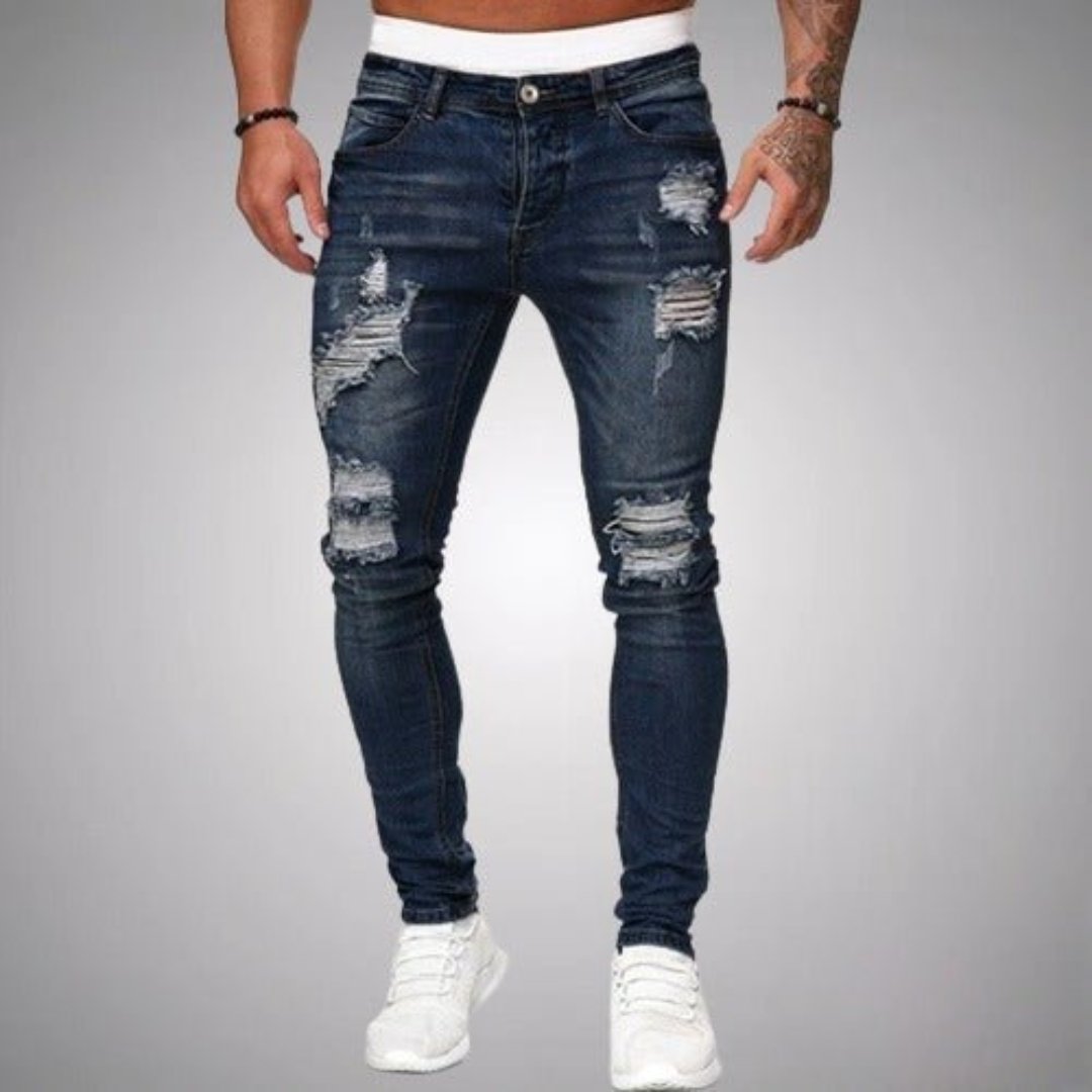 Jean Slim Fit Élégant Homme