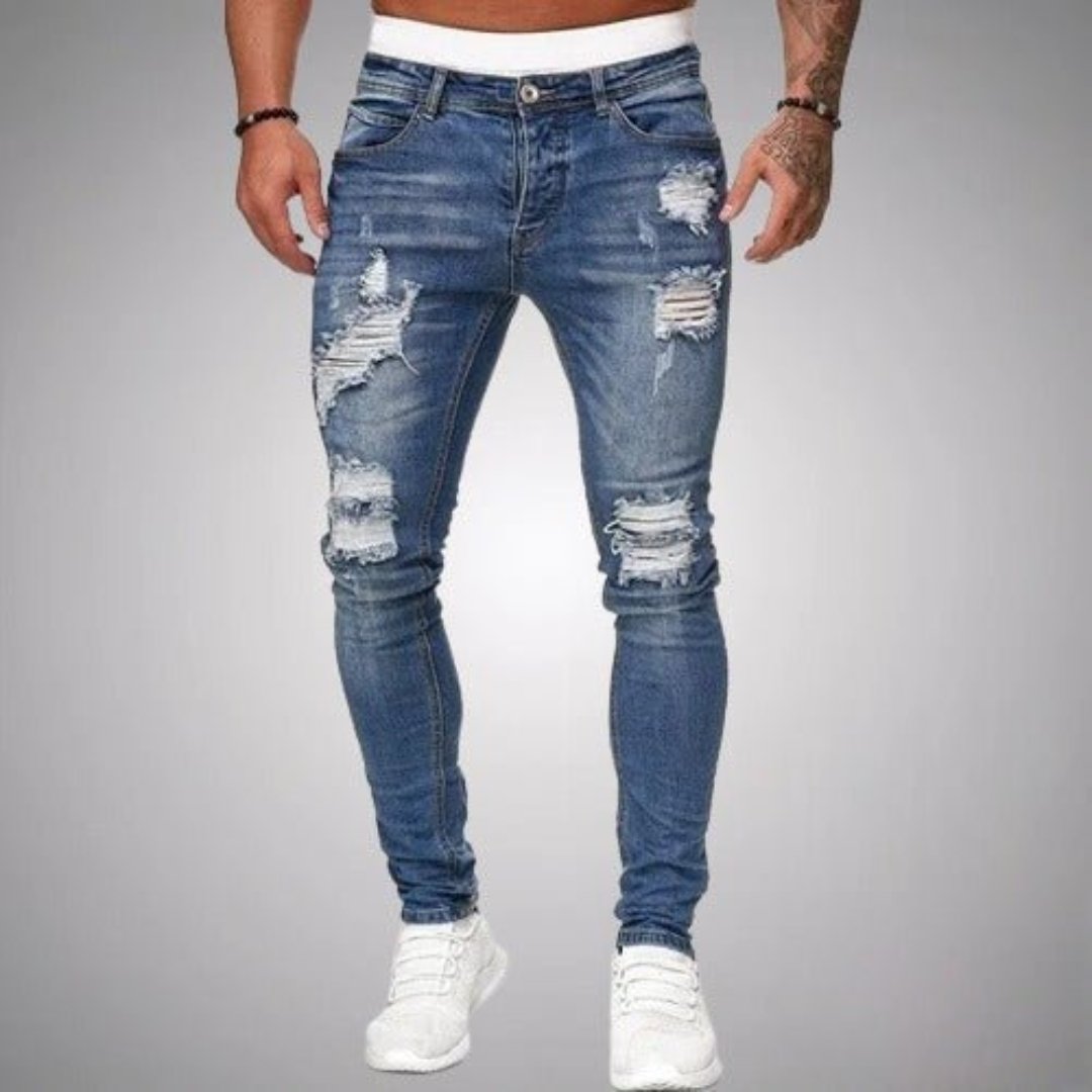 Jean Slim Fit Élégant Homme